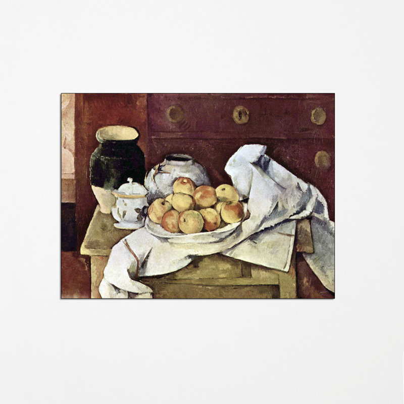 Paul Cezanne - Wrapped Canvas Painting, 60cm H x 80cm W x 1.8cm D