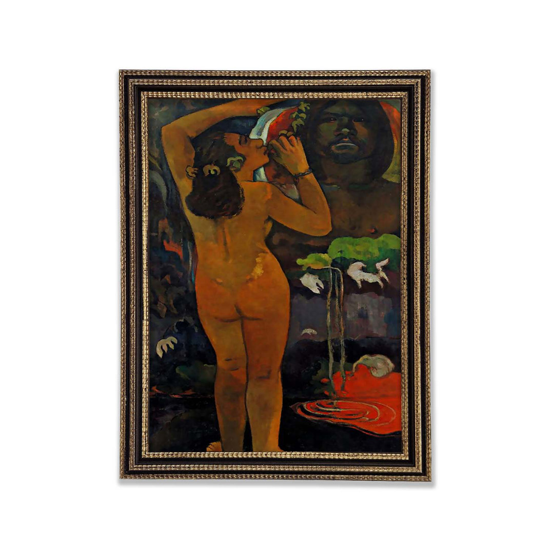 Gauguin Der Mond und die Erde - Druck