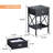 Nightstand with Drawer and Shelf for Bedroom, Living Room, Dorm-573769928
