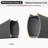 10' x 13' Rectangular Double Top Cantilever Tilting Umbrella with Base and 360° Rotation-611946067