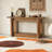 2-Tier Farmhouse Console Table Entryway Sofa Table