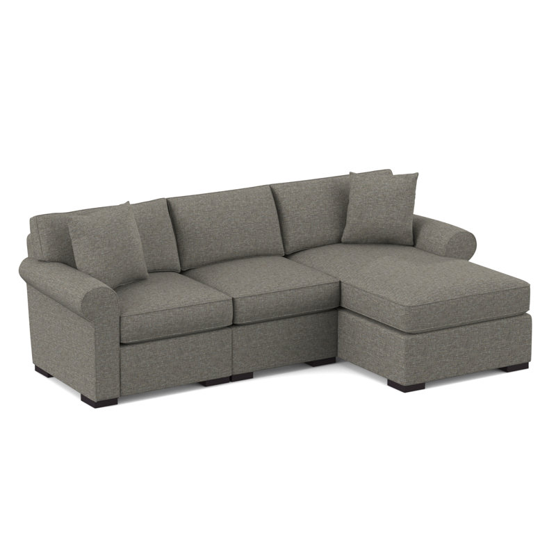 Star Upholstered L-Shaped Sectional, Thrillist Fog Sustain®, Right Hand Facing