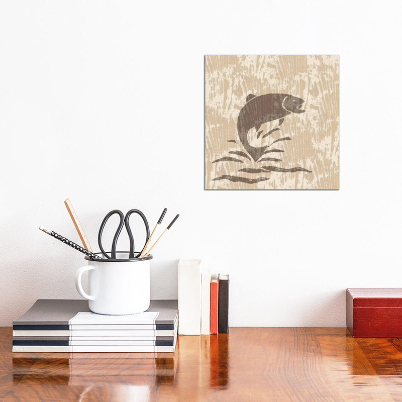 Spirit Lodge IV by Nicholas Biscardi - Wrapped Canvas Gallery-Wrapped Canvas Giclée, 30.48 cm H x 30.48 cm W