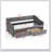 Daybed With Drawers, Upholstered Tufted Sofa Bed With Buttons