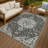 Machine Washable Indoor/Outdoor Chantille ACN2463 Traditional Rug-2027635564-2027635575