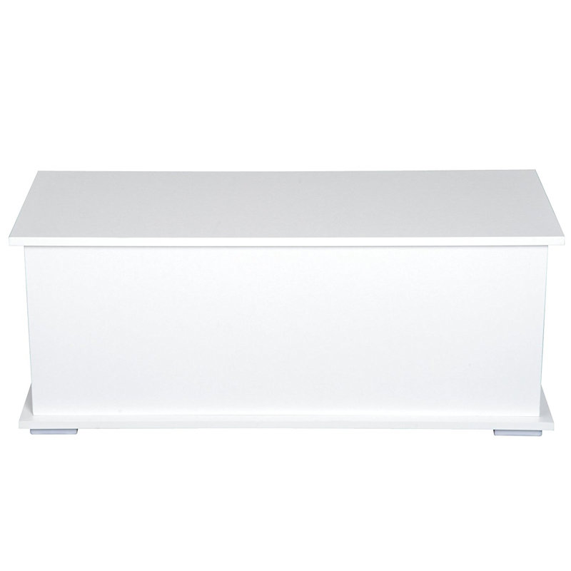 India Blanket Chest, White