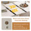 Ensemble de table de salle à manger 5 pièces rétractable, extensible avec 4 chaises pour petits appartements, peu encombrant et élégant-871677475