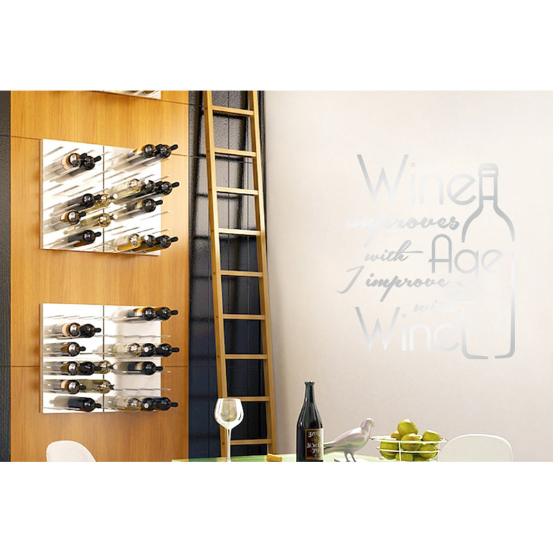 Wall Decal, Shiny Silver