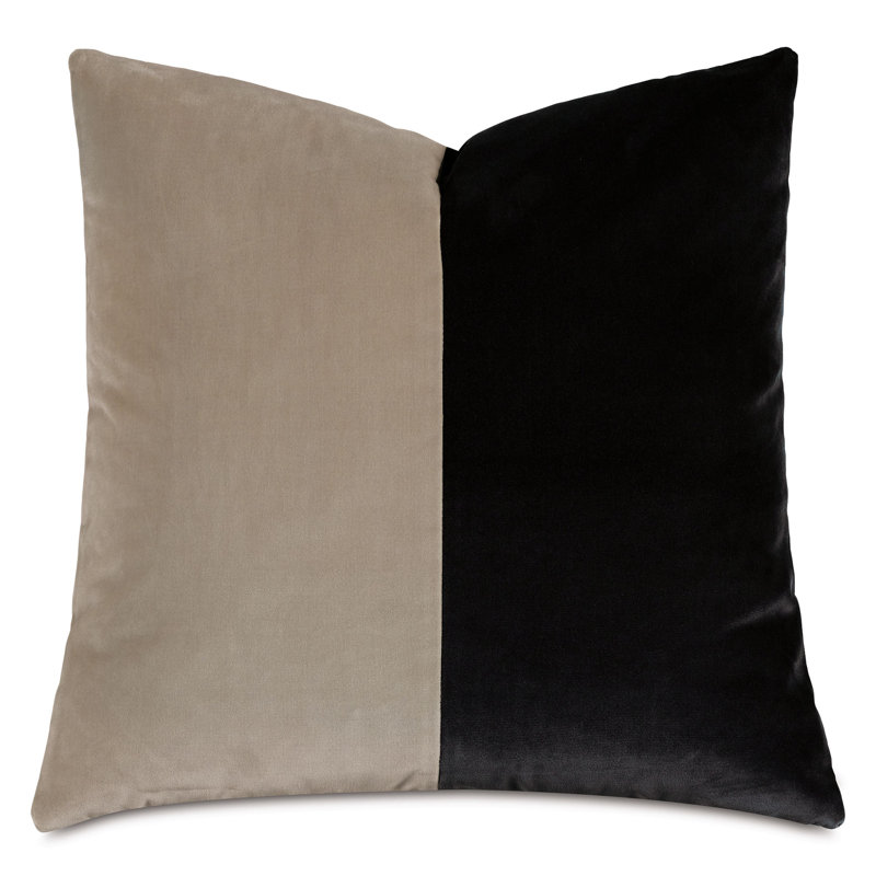 Housse de coussin et insert Studio 773, Gris anthracite/kaki