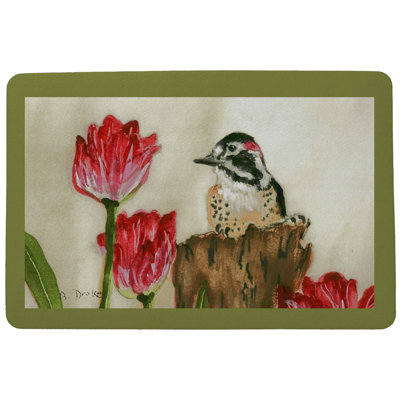 Tapis de porte antidérapant woodpecker Simonds