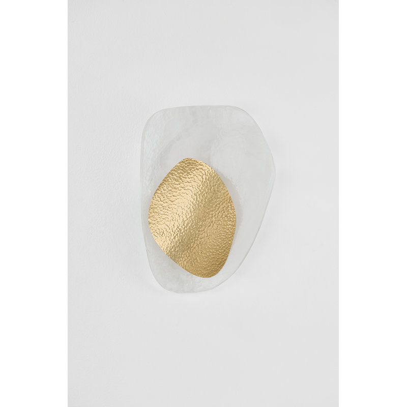 Bilbao Wall Sconce in Vintage Brass