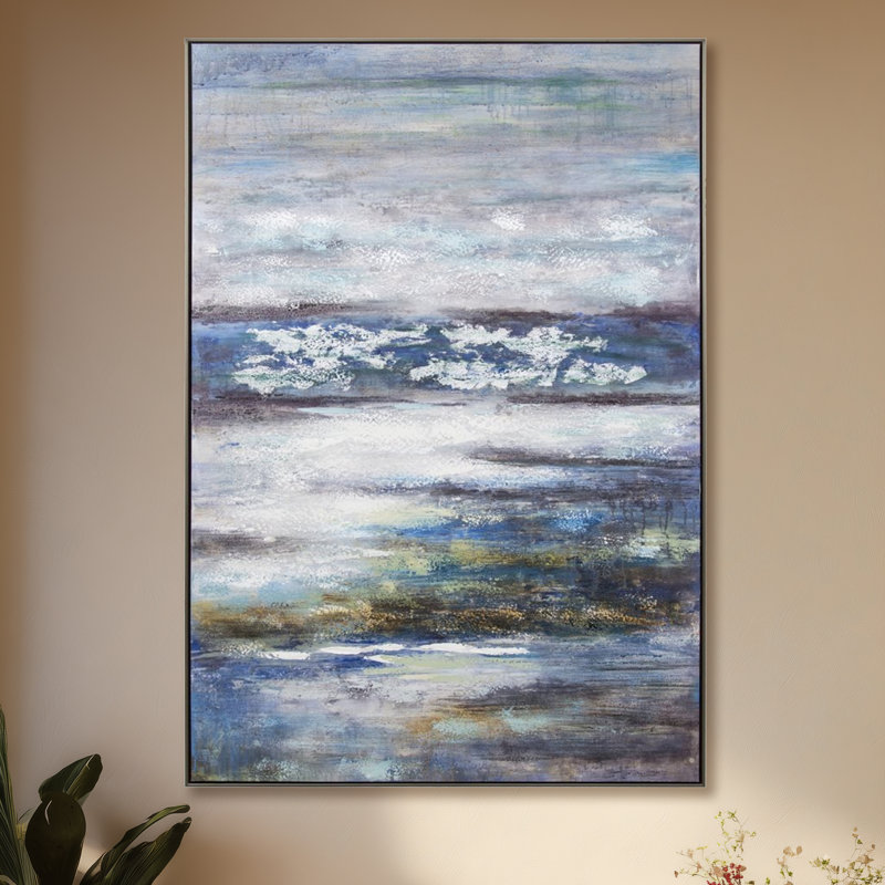 " Azzurro " Painting Print