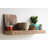 Bugbee 2 Piece Reclaimed Barn Wood Floating Shelf-1467147968