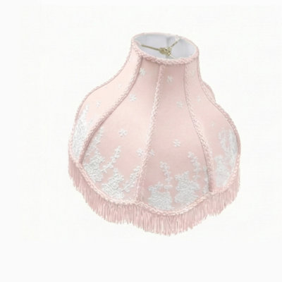 Victorian Scalloped Fringe Lamp Shades