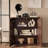 Fluted Sideboards with Faux Marble Top, 68.8" Wide Modern Buffet Cabinet TV Stand Storage-1605058149