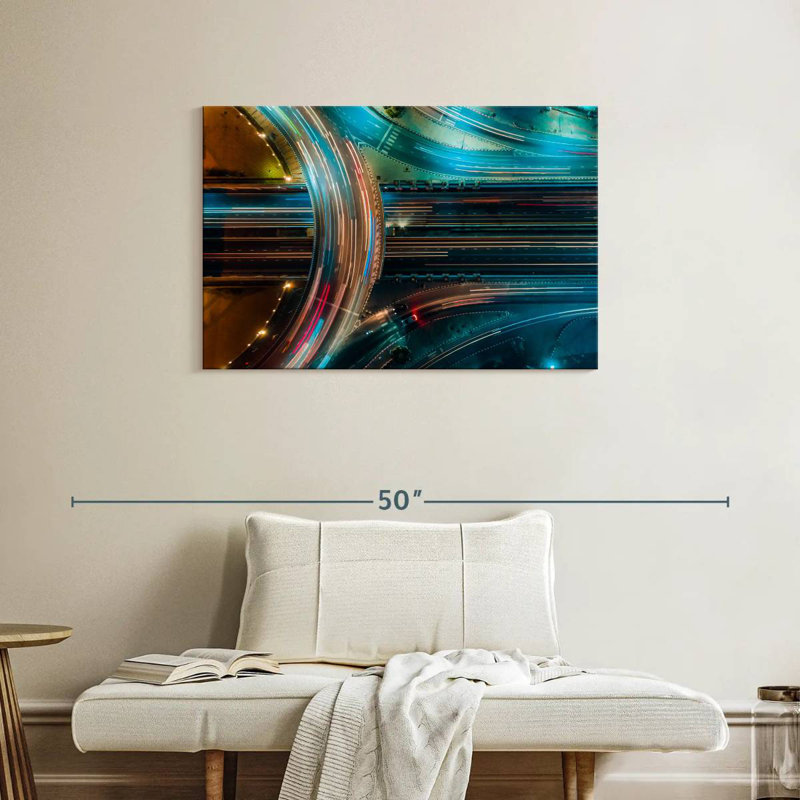Mehar Highway Light Trails, 24" H x 36" W