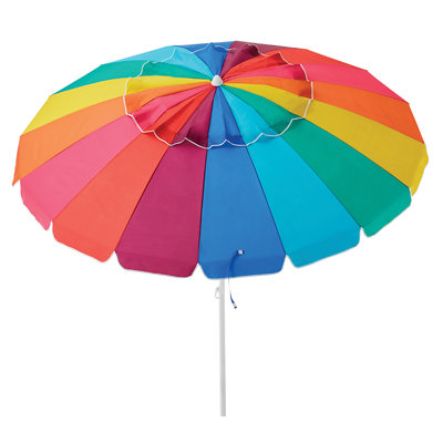 Caribbean Joe 8ft 96inch Beach Umbrella
