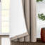 Elsie Linen Look Grommet Drapery Panels Pair-1568587921-1568587934