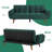 Tarantino Twin 75.3'' Upholstered Convertible Sofa-184895332