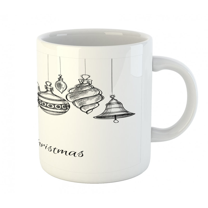 Grande tasse à café de décoration classique