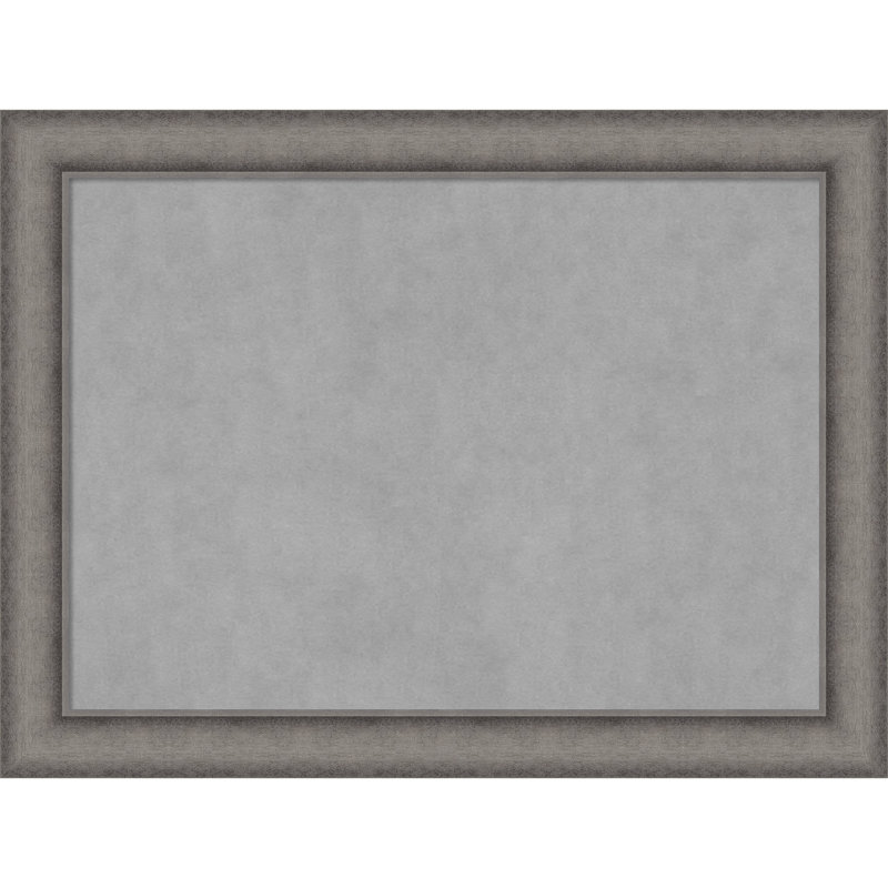 Tableau magnétique encadré en béton bruni Keeton, H 24 po x l 32 po