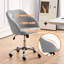 Ergonomic Desk Chair，Adjustable 360° Swivel Boucle Chair  for Home and Office use-1879539492