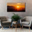  «Salt Lake City Sunset Panorama» par Epic Portfolio, art mural sur toile-1261309439