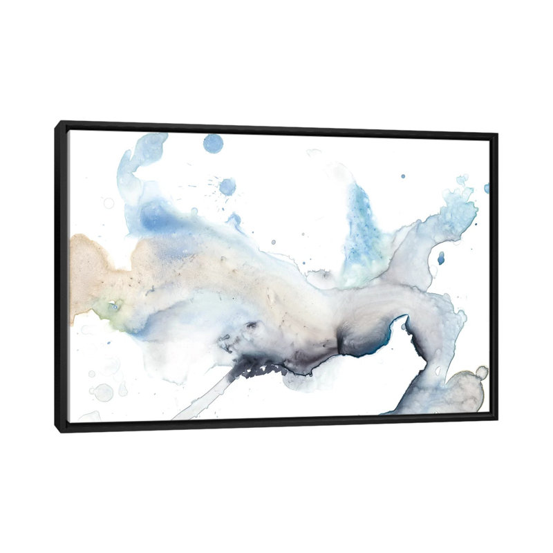 «Bloom Cloud I» par Jennifer Goldberger - reproduction sur toile tendue, H 18 po x l 26 po x P 1,5 po, Pas de tapis