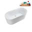1501.1mm x 701mm Freestanding Soaking Acrylic Bathtub-1778873992