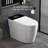Smart Toilet with Heated Bidet Seat, Auto Open/Close Function, Built-in Dryer & Warm Water - Portable Bidet Toilet for Ultimate Comfort