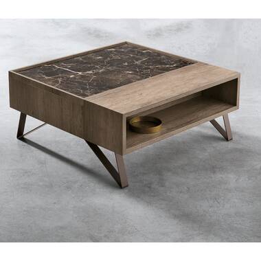 Wally Lift-Top Trunk Coffee Table With Storage