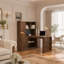 Bureau d'ordinateur en forme de L avec tablettes et tiroirs-802295325-802295322