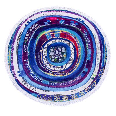  Evil Eye Round Beach Towel