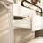 Hirst Solid and Manufactured Wood Vanity Desk with Adjustable Mirror