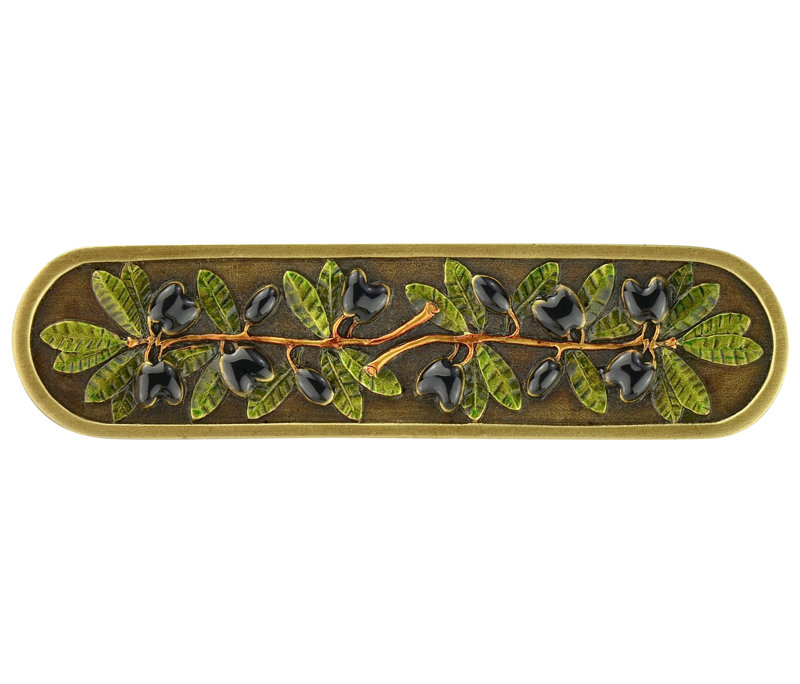Tuscan Novelty Pull, Brass Hand Tinted