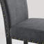 Ensemble de salle à manger 6 pièces, table à manger en épingle à cheveux avec 4 chaises et un banc en bois