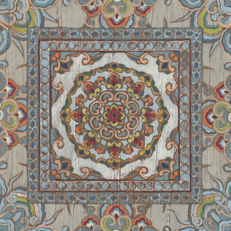Boho Textile I, H 36 po x l 36 po