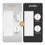 Porte intérieure standard en bois creux à 1 panneau apprêté de style Shaker sans trou-118098379