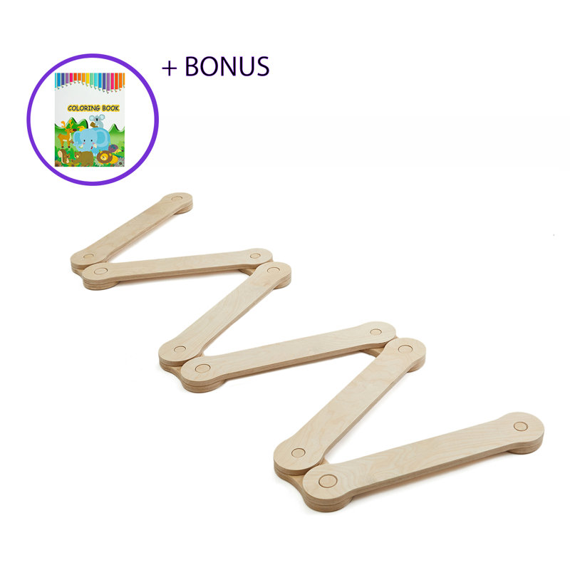 Wooden Montessori Balance Beam (Ages 2-8)