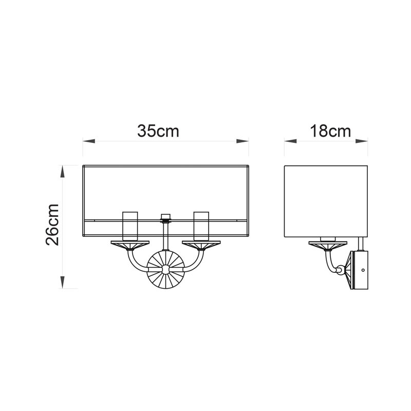 Basilia Up & Downlight