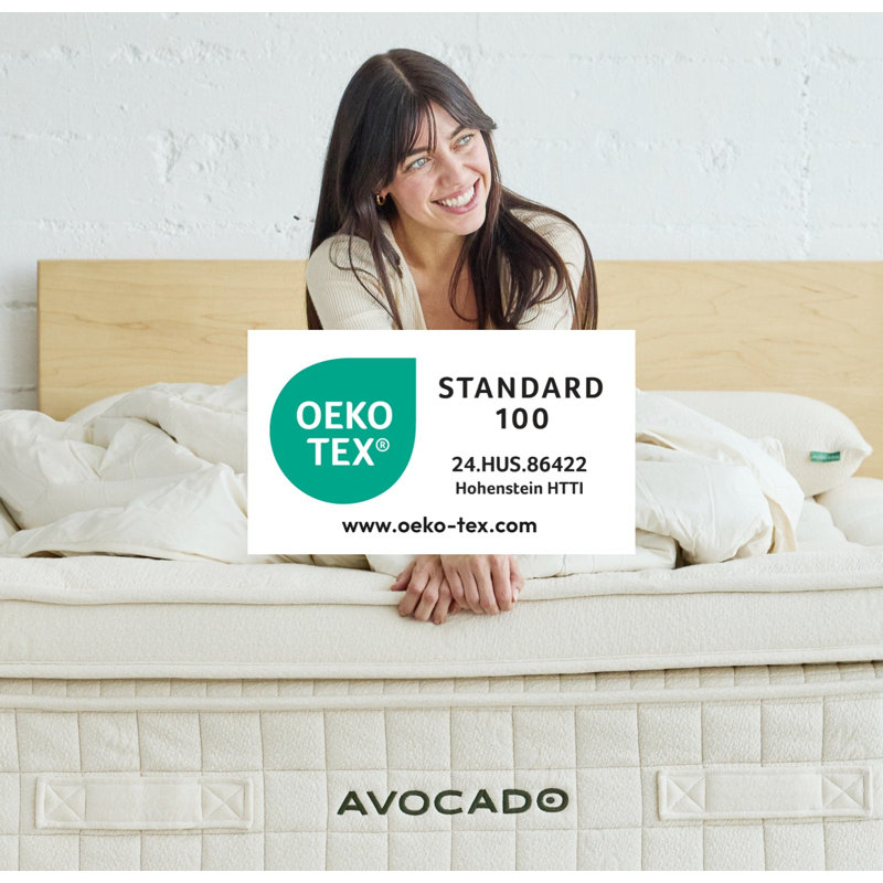 Luxury Organic Mattress, 13.25", Queen