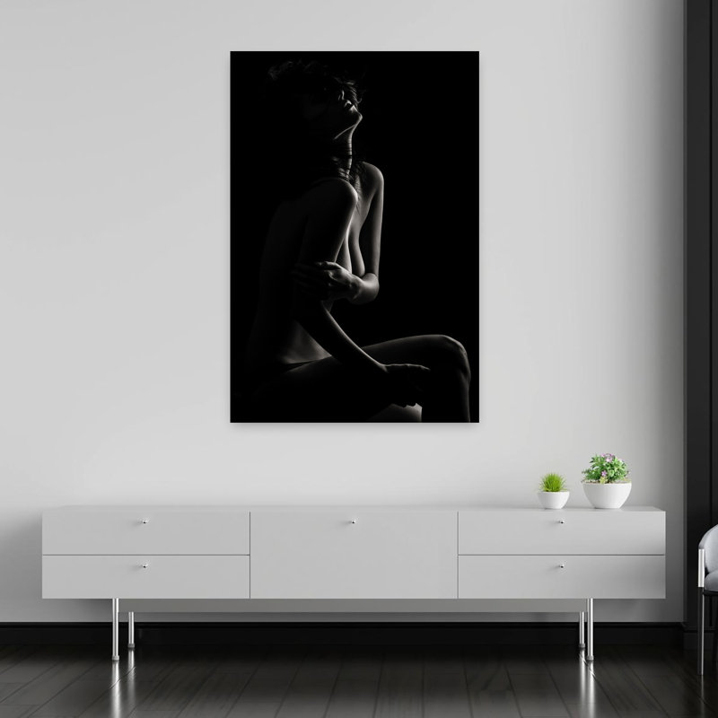 Art contemporain Portrait contemporain, H 60 po x l 40 po