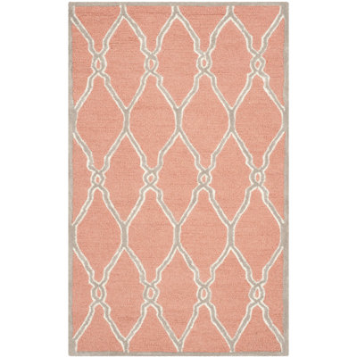 Albatross Geometric Wool Hand Woven Area Rug
