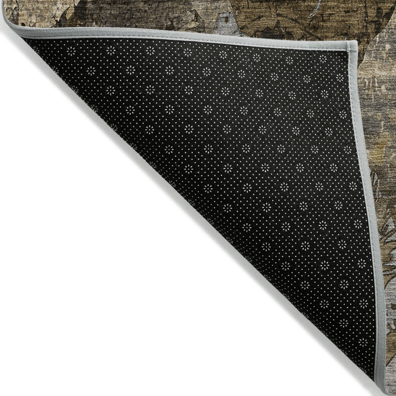 Tapis intérieur / extérieur Beveridge avec envers antidérapant, Rond 8 pi