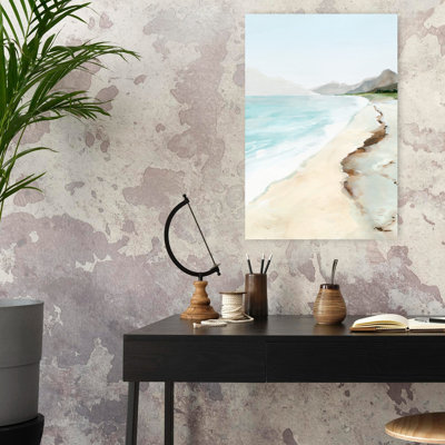 Crash Into Me I Serene Tranquil Abstract Coastal Art