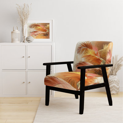 Chaise d'appoint Palm Trees - Fauteuil en terre cuite Palm Vibes IV