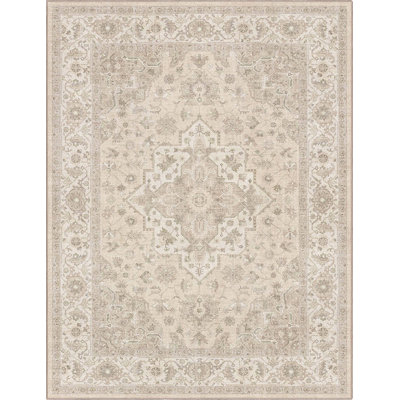  Tapis oriental beige cèdre Apollo