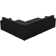 L Shaped Sofa Set Large Velvet Chenille Pullout Sofa Bed Modular Sectional Couch Convertible Sleeper