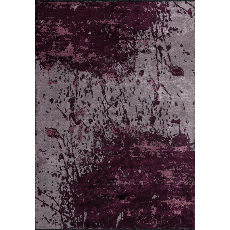 Rapture Abstract Area Rug, Rectangle 6'7" x 8'3"