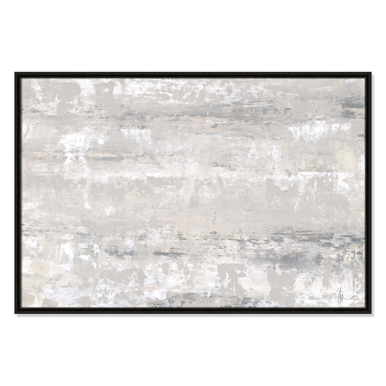 Desert Winds by Filippo Ioco - Print, 25.5" H x 37.5" W x 2" D, Espresso Framed Canvas